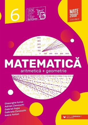 Matematica. Aritmetica, geometrie. Clasa a VI-a. Standard (anul scolar 2022-2023)