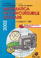 Matematica concursurile scolare Clasele VIII