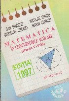 Matematica concursurile scolare(clasele VIII)
