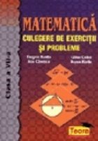 Matematica culegere exercitii probleme clasa