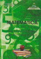 Matematica Exercitii probleme pentru clasa