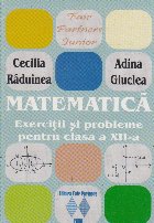 Matematica. Exercitii si probleme pentru clasa a XII-a