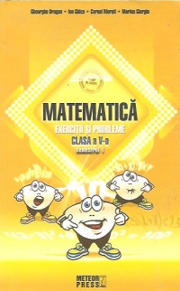 Matematica Exercitii si probleme pentru clasa a V-a, semestrul I