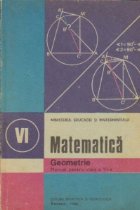 Matematica Geometrie Manual pentru clasa