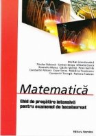 MATEMATICA. GHID DE PREGATIRE INTENSIVA PENTRU EXAMENUL DE BACALAUREAT MATEMATICA. GHID DE PREGATIRE INTENSIVA PENTRU EXAMENUL DE BACALAUREAT