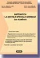 Matematica sectiile speciale germane din