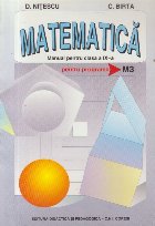Matematica Manual pentru clasa