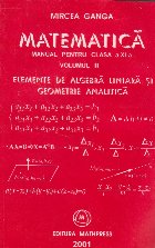 Matematica Manual pentru clasa (M1