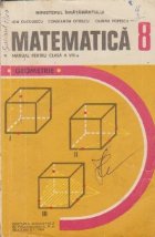 Matematica Manual pentru clasa VIII