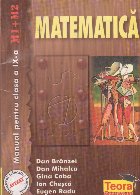 Matematica - Manual pentru clasa a IX-a (M1 si M2)