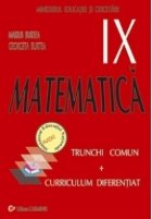 Matematica TC + CD. Manual pentru clasa a IX-a