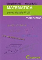 Matematica pentru clasele VIII memorator