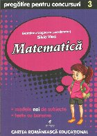 Matematica. Pregatire pentru concursuri. Clasa a III-a