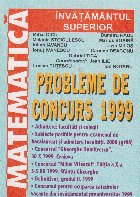 Matematica - Probleme de concurs 1999