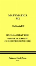 MATEMATICA M2 Subiectul II 2010 MATEMATICA M2 Subiectul II 2010
