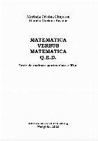 Matematica versus matematica teste evaluare