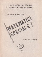 Matematici speciale