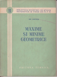Maxime si minime geometrice (Ionescu, Editie 1955)