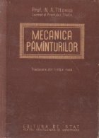 Mecanica pamanturilor(Traducere din limba rusa)