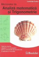 Memorator de analiza matematica si trigonometrie