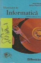 coperta Memorator de informatica pentru clasa a XII-a