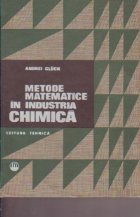 Metode matematice in industria chimica - Elemente de optimizare