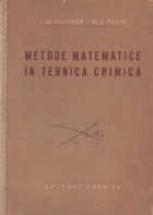 Metode matematice tehnica chimica