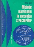 Metode matriceale mecanica structurilor Formularea