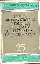 Metode previzionare fondului consum elementelor