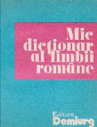 Mic dictionar limbii romane