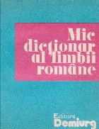 Mic dictionar al limbii romane