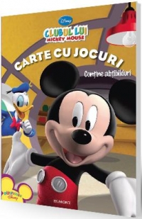 Mickey Mouse - Carte cu jocuri (contine abtibilduri)