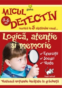 Micul detectiv - Logica, atentie si memorie (5-6 ani)