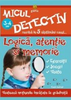 Micul detectiv - Logica, atentie si memorie (3-4 ani)