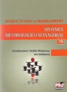 Minidictionar de management (18) - Sistemul metodologico-managerial