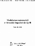 Modelarea matematică virusului hepatitei tip