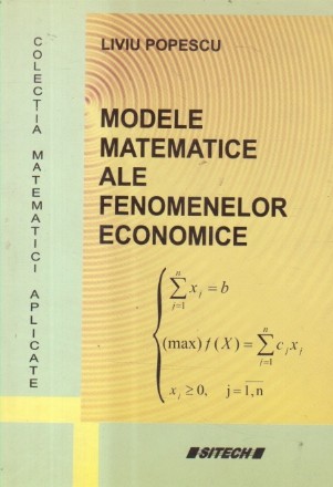 Modele matematice ale fenomenelor economice