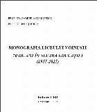 Monografia Liceului Voineşti ani în
