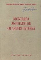 coperta Montarea motoarelor cu ardere interna