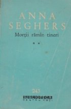 Mortii ramin tineri Volumul lea