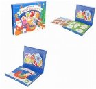 Mos Craciun. Carte cu puzzle