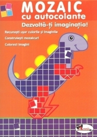 Mozaic cu autocolante - Dezvolta-ti imaginatia