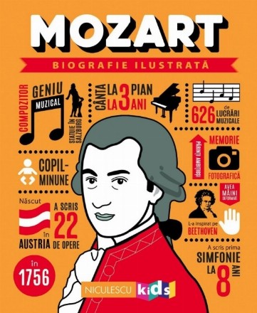 Mozart : biografie ilustrată