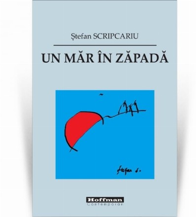 Un măr în zăpadă