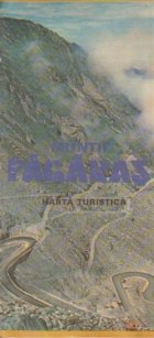 Muntii Fagaras Harta turistica