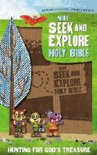 NIrV Seek and Explore Holy Bible, Leathersoft, Tan