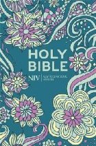 NIV Pocket Floral Hardback Bible