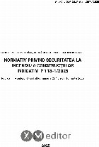 Normativ privind securitatea incendiu construcţiilor