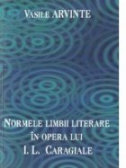 Normele limbii literare opera lui
