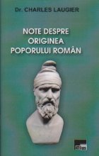 Note despre originea poporului roman (Laugier)